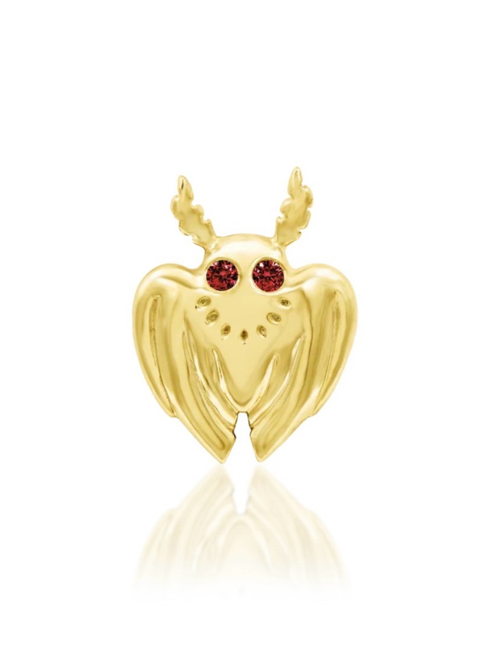 Mothman press fit end by Junipurr body jewelry